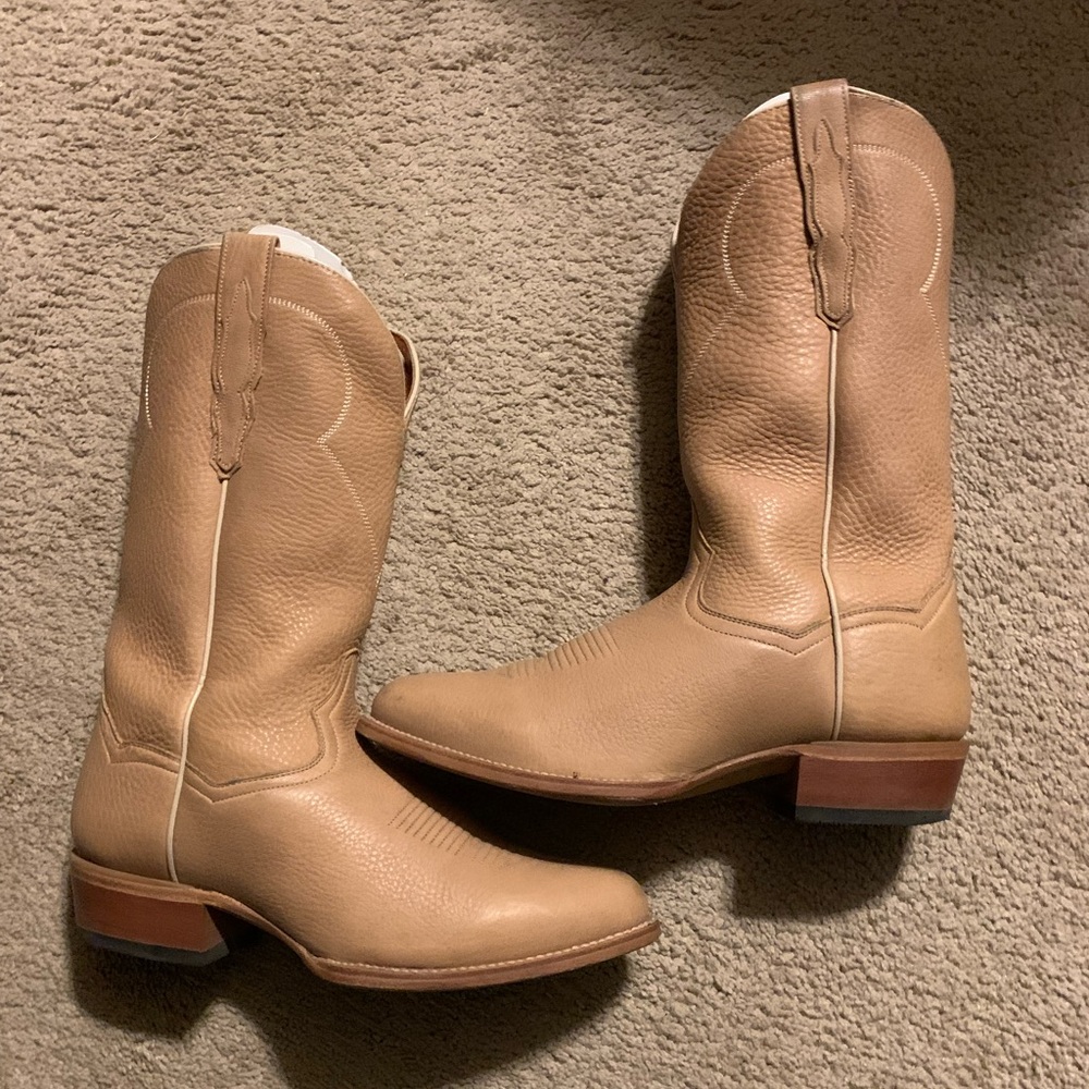 Dan Post Pike Western boots in Natural